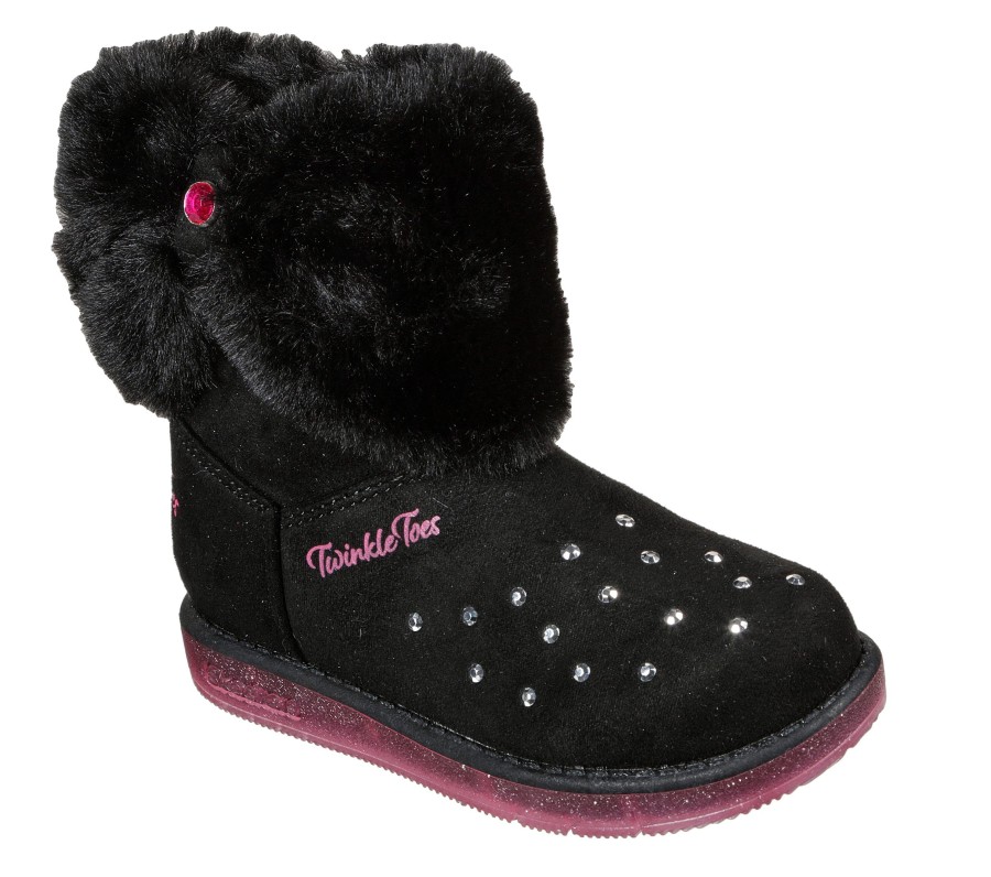 Enfant SKECHERS Bottes | Twinkle Toes: Glitzy Glam - Cozy Cuddlers