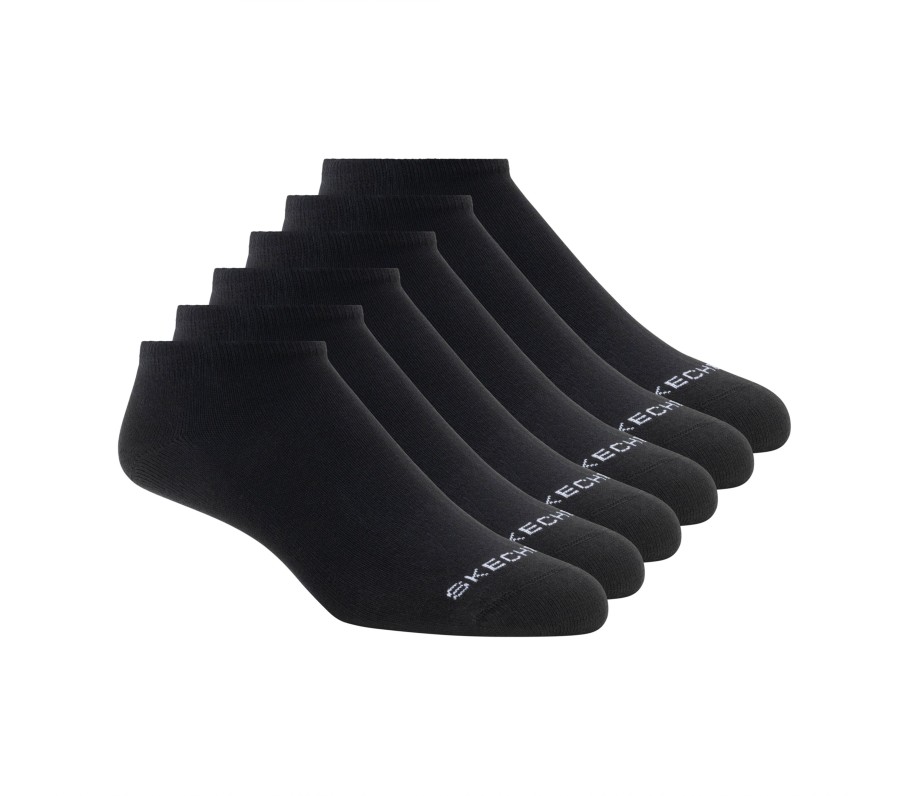 Vetements Et Accessoires SKECHERS Accessoires | Cotton No-Show Socks - 6 Pack