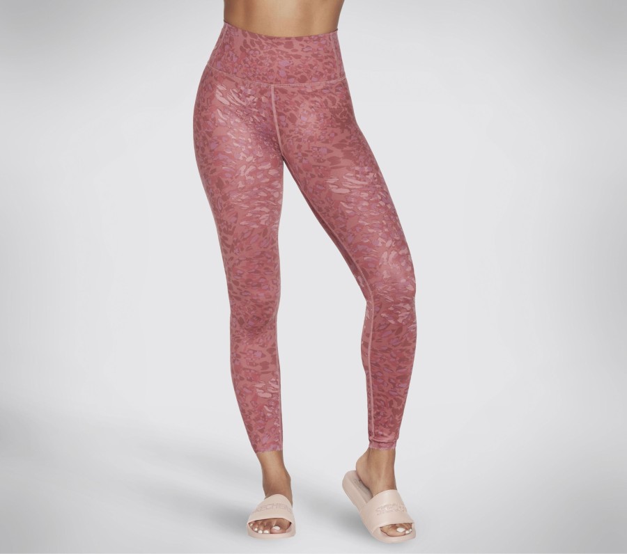 Femme SKECHERS Bas | Go Sculpt Hw Leopard Legging