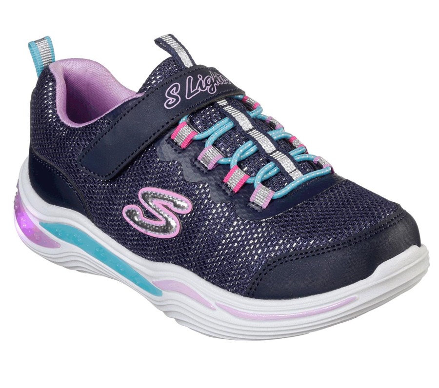 Enfant SKECHERS Baskets | S Lights: Power Petals