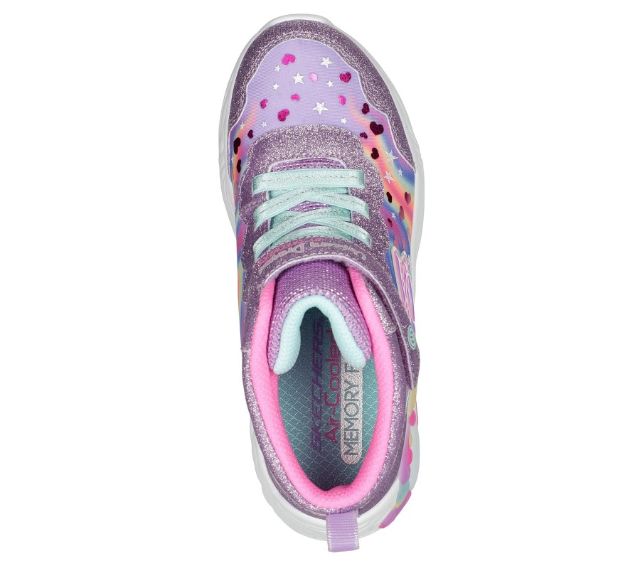 Enfant SKECHERS Chaussures A Enfiler | S Lights: Unicorn Dreams - Magical Dreamer