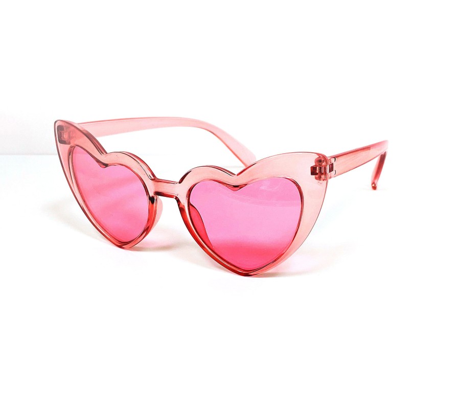 Vetements Et Accessoires SKECHERS Lunettes De Soleil | Modified Glitter Heart Plastic Front Sunglasses