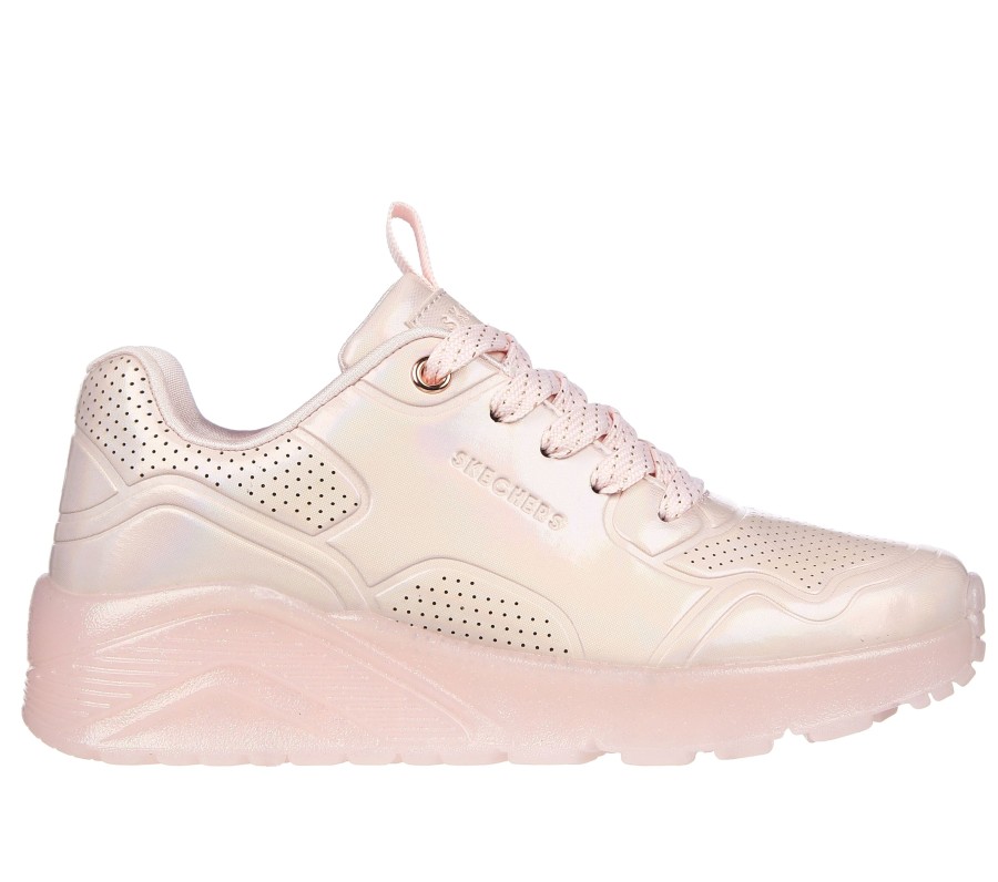 Enfant SKECHERS Chaussures A Lacets | Uno Ice - Prism Luxe