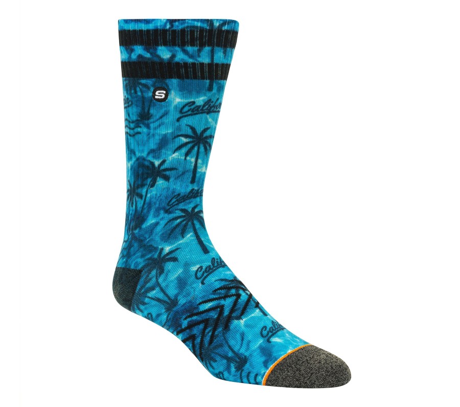 Vetements Et Accessoires SKECHERS Accessoires | 1 Pack Palm Pool Socks