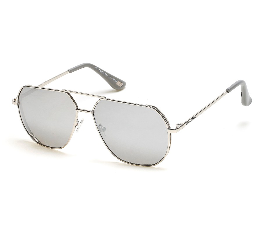 Vetements Et Accessoires SKECHERS Lunettes De Soleil | Metal Aviator Sunglasses