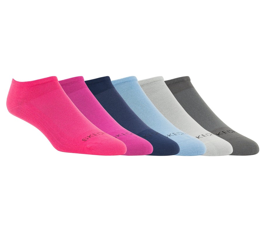 Vetements Et Accessoires SKECHERS Accessoires | 6 Pack Color Liner Socks