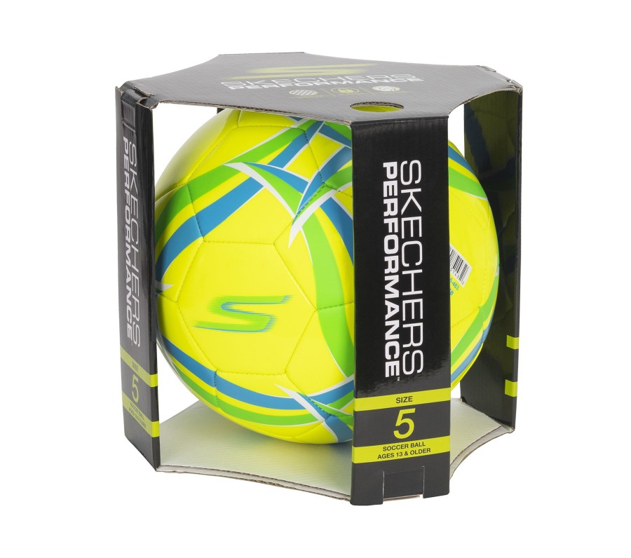 Vetements Et Accessoires SKECHERS Articles De Sport | Hex Multi Wide Stripe Size 5 Soccer Ball