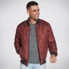 Homme SKECHERS Hauts | Skechers Apparel Apex Quilted Jacket