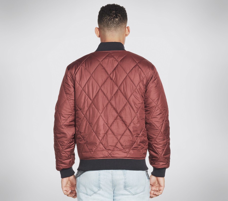 Homme SKECHERS Hauts | Skechers Apparel Apex Quilted Jacket