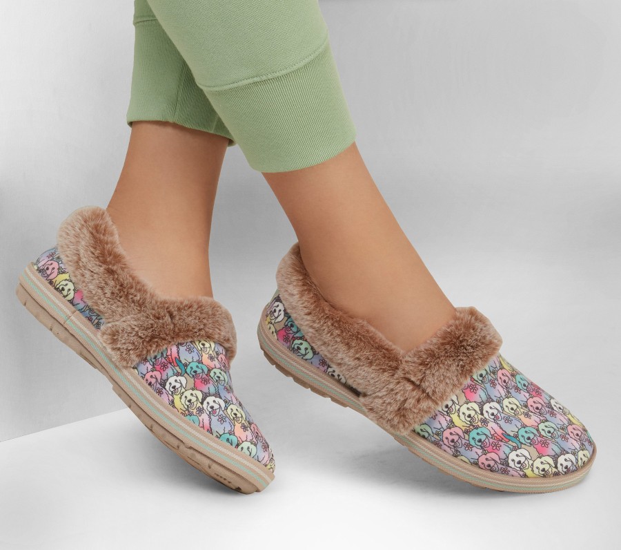 Femme SKECHERS Chaussons | Bobs Too Cozy - Winter Howl