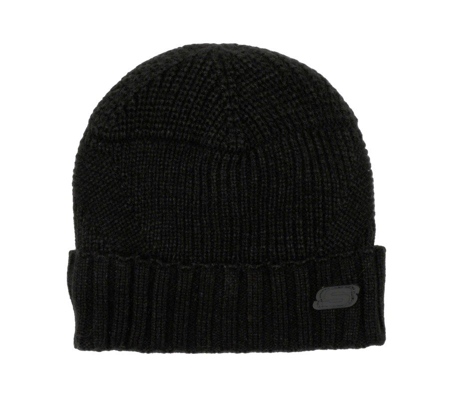 Vetements Et Accessoires SKECHERS Equipement Pour Temps Froid | Mixed Rib Knit Beanie