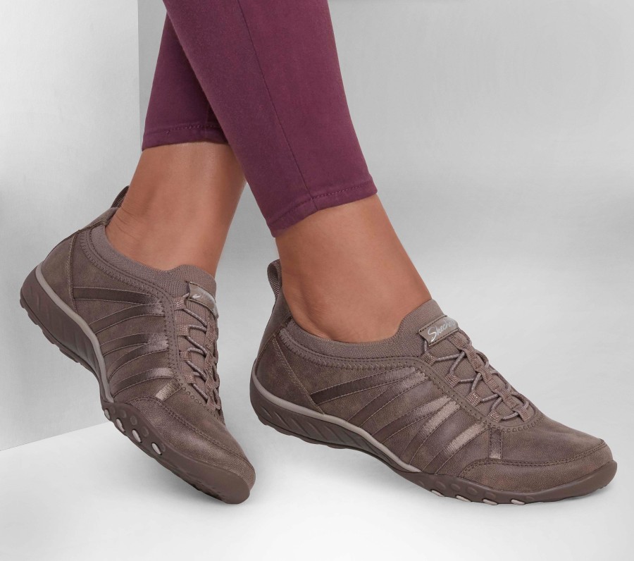 Femme SKECHERS Chaussures A Enfiler | Relaxed Fit: Breathe-Easy - Remember Me