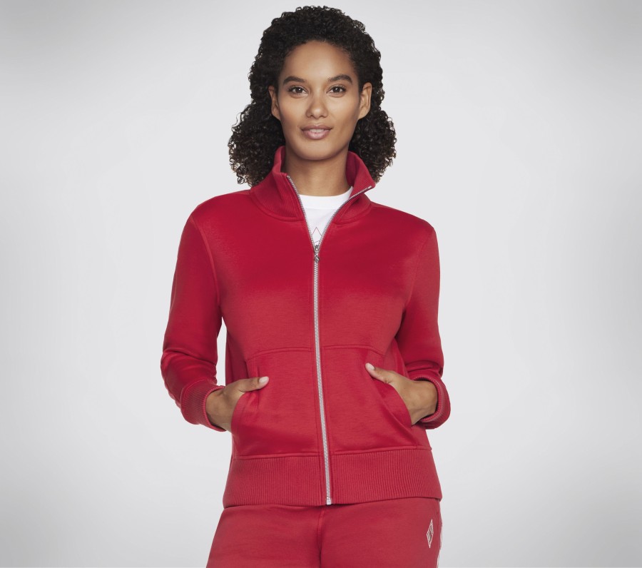 Femme SKECHERS Hauts | Skech-Cloud Heritage Jacket