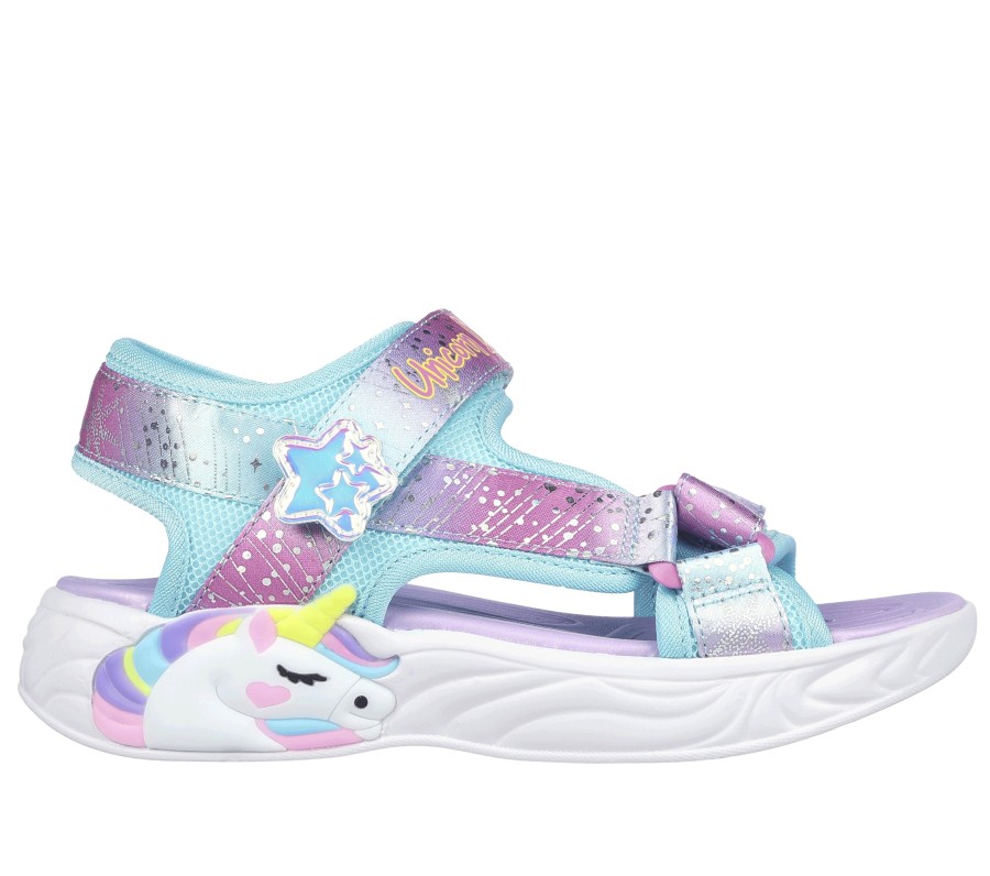 Enfant SKECHERS Chaussures A Enfiler | Unicorn Dreams - Majestic Bliss