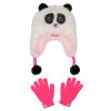 Vetements Et Accessoires SKECHERS Equipement Pour Temps Froid | Panda Faux Fur Hat And Gloves Set