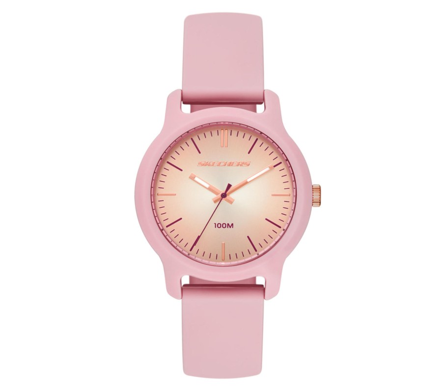 Vetements Et Accessoires SKECHERS Accessoires | Ostrom Gold Pink Burg Watch