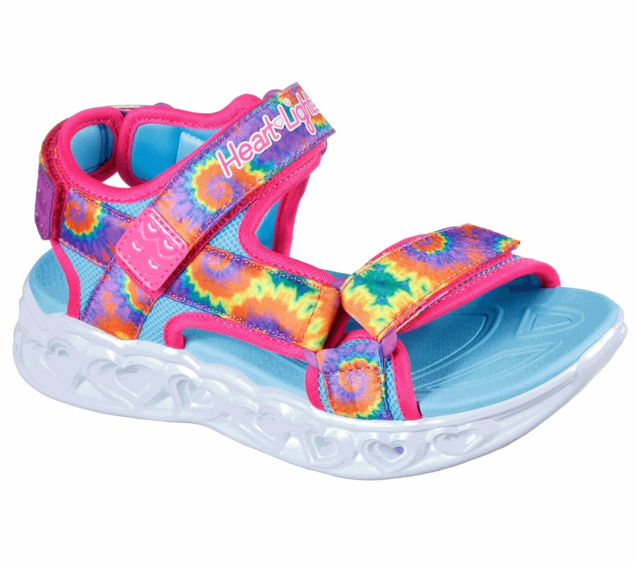 Enfant SKECHERS Lumineuses | S Lights: Heart Lights Sandal - Color Groove