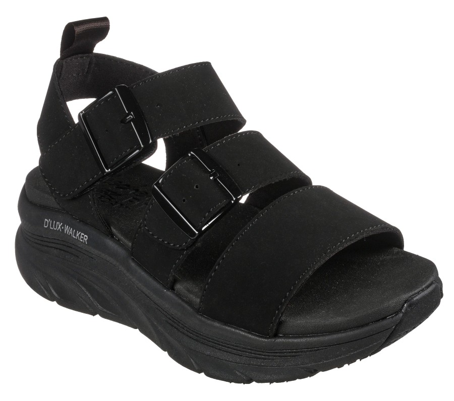 Femme SKECHERS Chaussures Compensees | Relaxed Fit: D'Lux Walker - Retro Cosmos