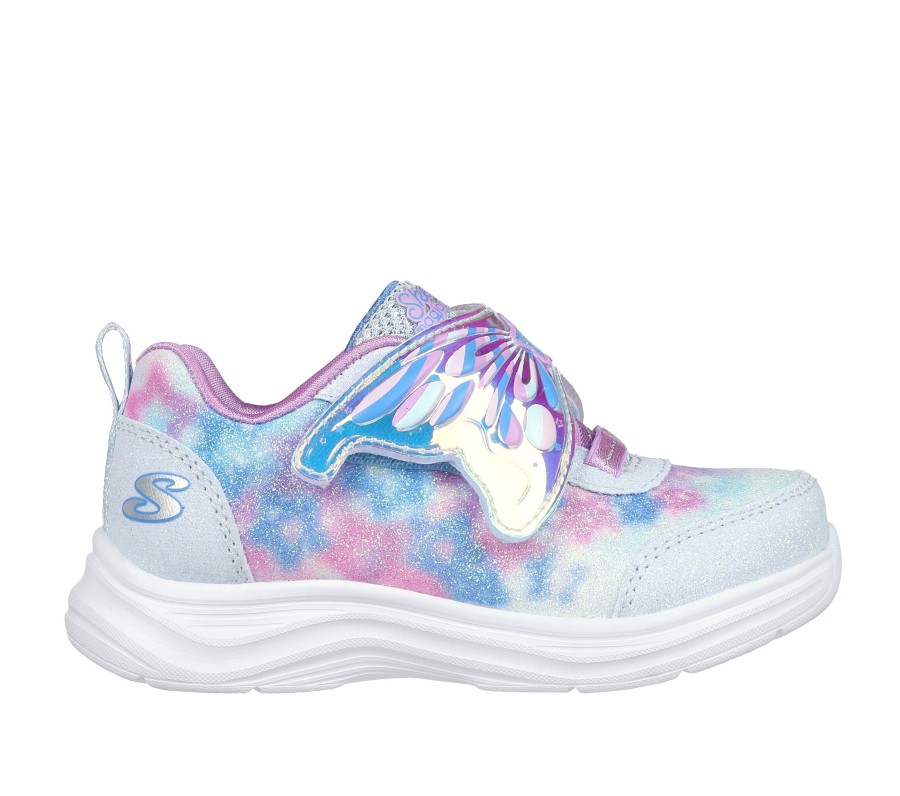 Enfant SKECHERS Chaussures A Enfiler | Glimmer Kicks - Magical Wings