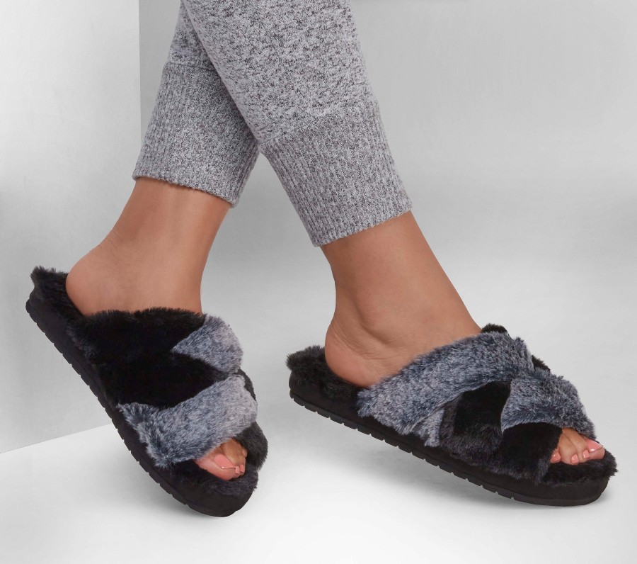 Femme SKECHERS Chaussons | Cozy Slide - Lovely Vibes