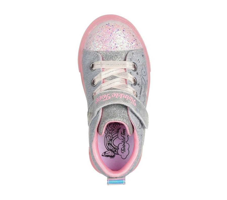 Enfant SKECHERS Chaussures A Enfiler | Twinkle Toes: Twinkle Sparks Ice - Heather Magic