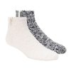 Femme SKECHERS Chaussettes | 2 Pack Furry Quarter Socks