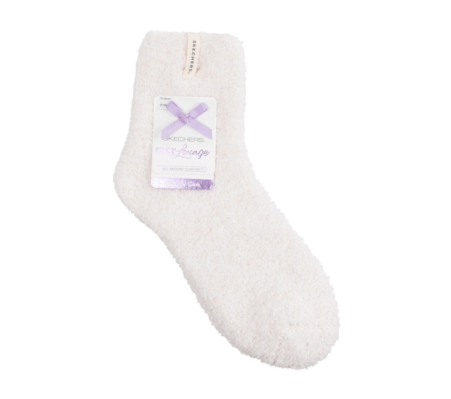 Femme SKECHERS Chaussettes | 2 Pack Furry Quarter Socks