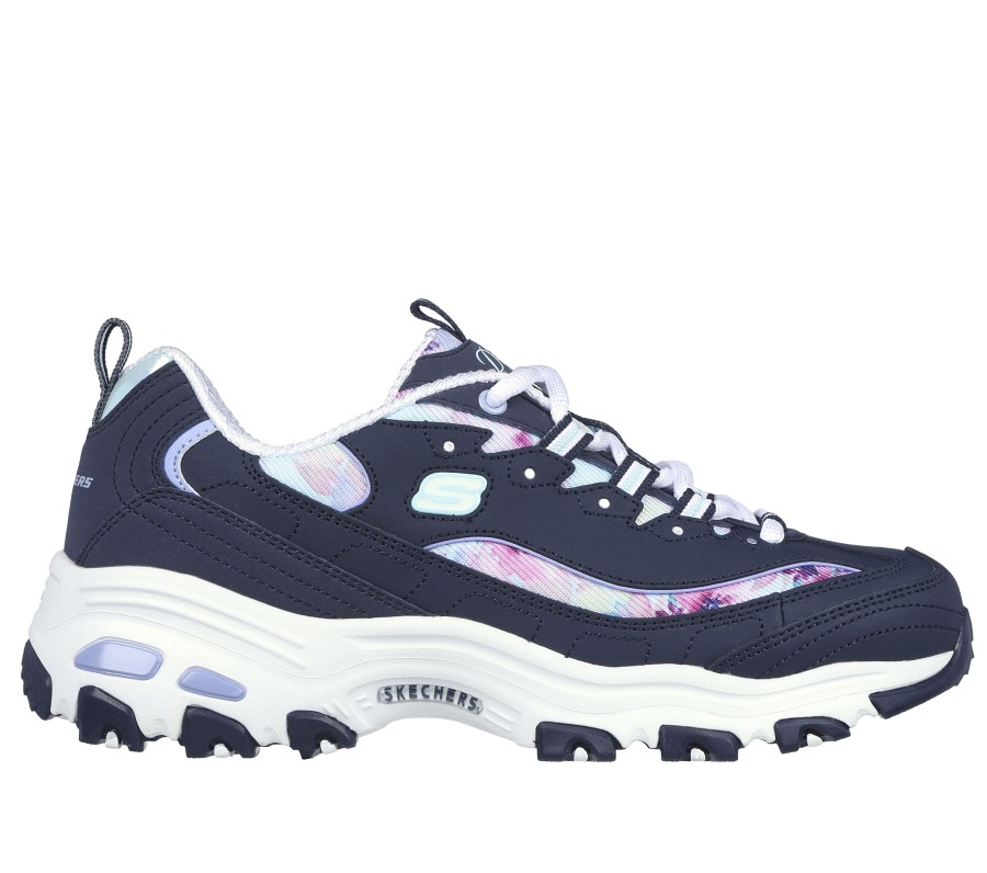 Femme SKECHERS Chaussures A Lacets | D'Lites - Blooming Fields