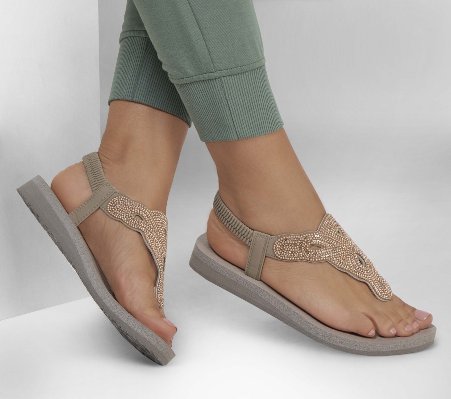 Femme SKECHERS Sandales | Meditation - Pearl Perfection