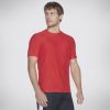 Homme SKECHERS Hauts | Go Dri All Day Solid Tee