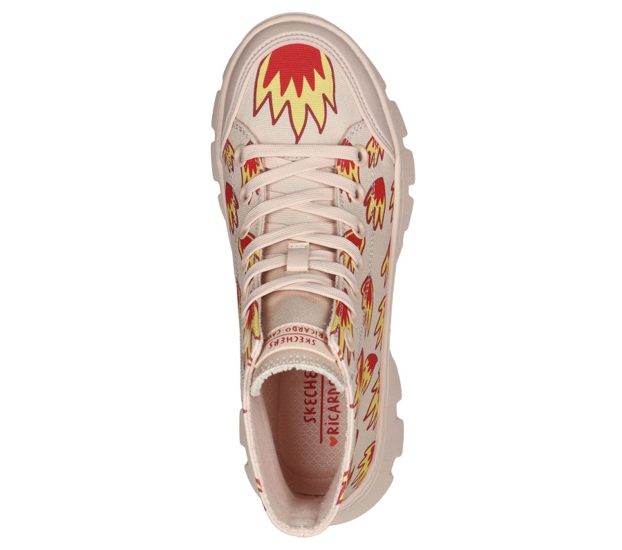 Femme SKECHERS Chaussures A Lacets | Ricardo Cavolo: Roadies Surge - Tiny Flames