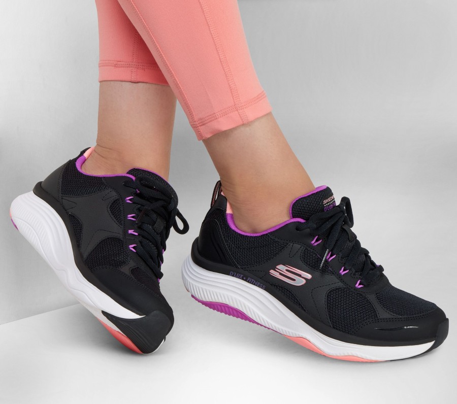 Femme SKECHERS Chaussures A Lacets | Relaxed Fit: D'Lux Fitness - Perfect Timing