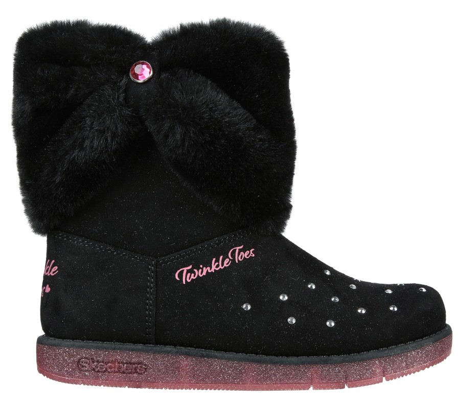 Enfant SKECHERS Bottes | Twinkle Toes: Glitzy Glam - Cozy Cuddlers