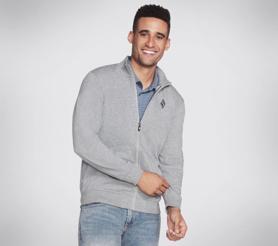 Homme SKECHERS Hauts | The Hoodless Hoodie Go Walk Everywhere Jacket