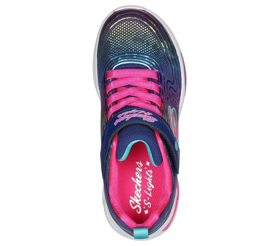 Enfant SKECHERS Chaussures A Enfiler | S Lights: Wavy Beams