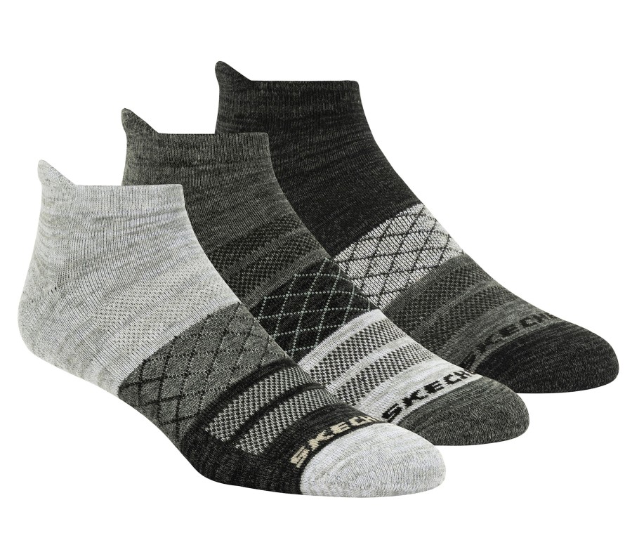 Femme SKECHERS Chaussettes | 3 Pack Diamond Arch Socks