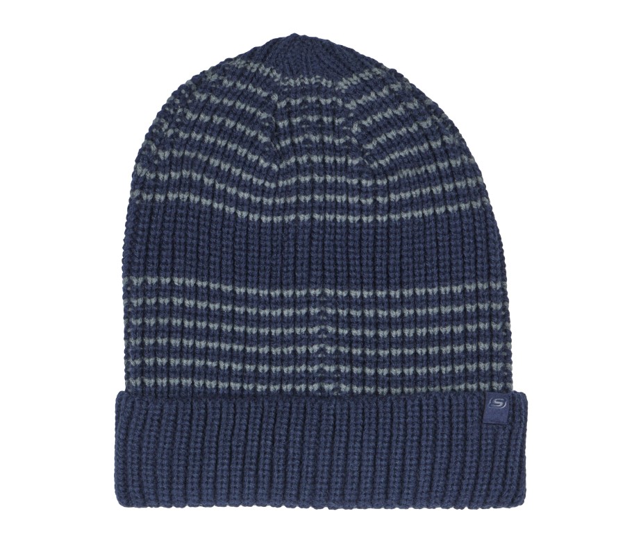 Vetements Et Accessoires SKECHERS Equipement Pour Temps Froid | Marled Stripe Beanie